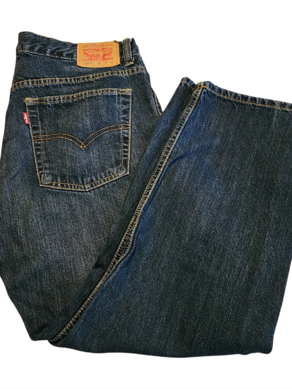 Levis 505 Jeans Boys 14 Husky